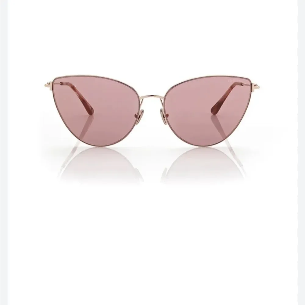Tom Ford TF1005 Cat Eye Sunglasses Anais-02 28Z Gold/Rose Havana 62mm $510